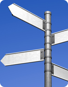 photo of a sign post